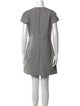 Theory Virgin Wool Mini Dress