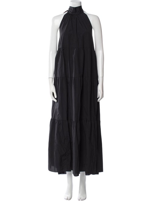 Theory Halterneck Long Dress