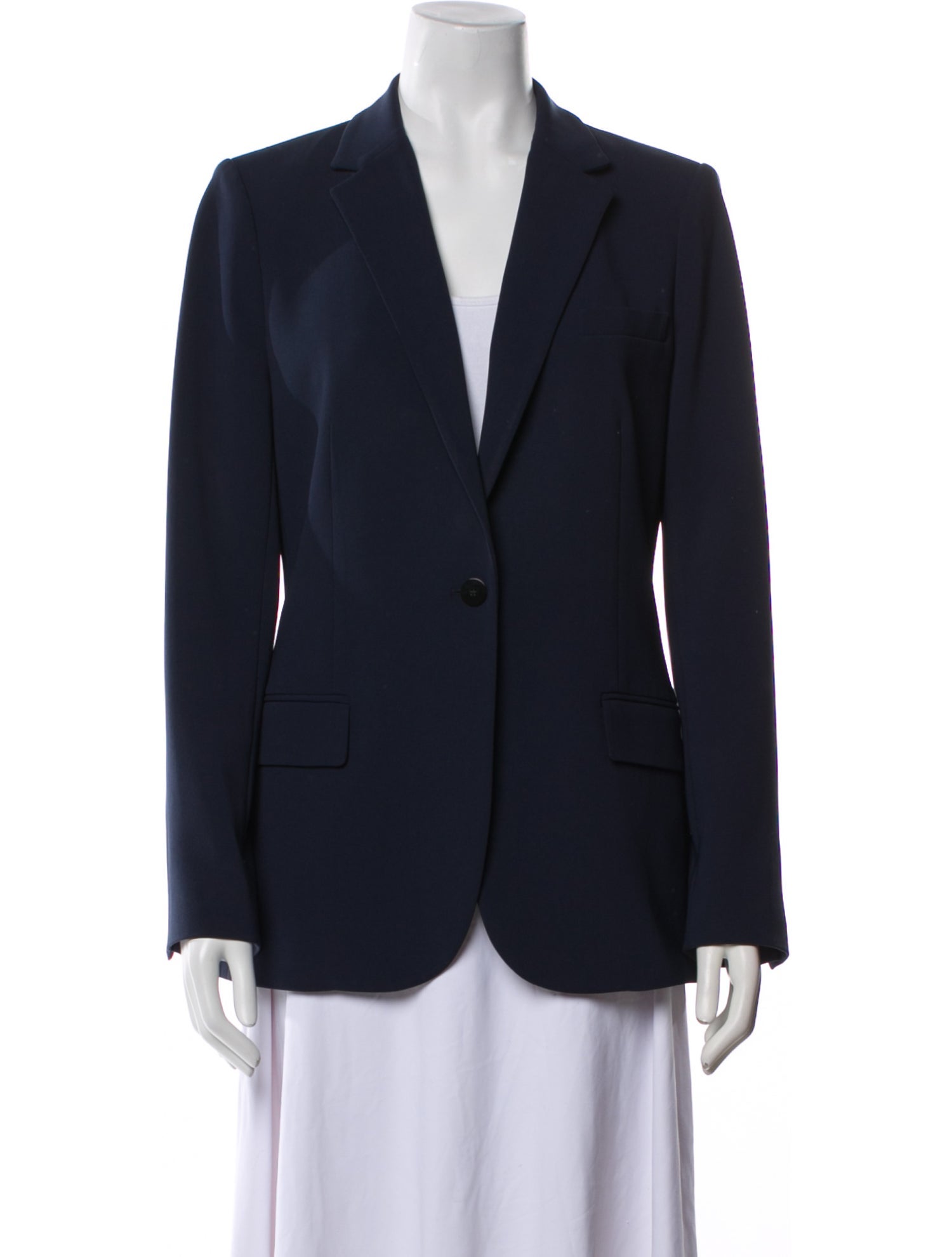 Theory Staple Blazer B_Admiral Crepe Blazer