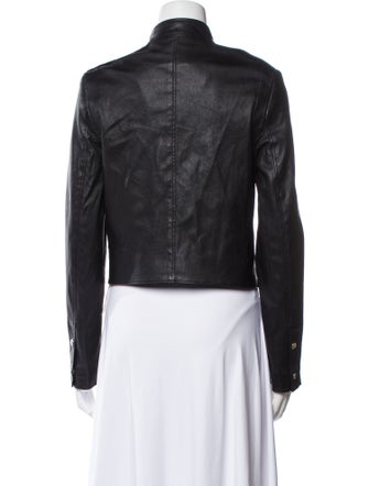 Theory Leather Biker Jacket