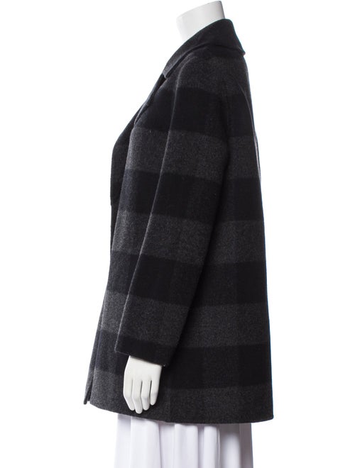 Theory Wool Plaid Print Jacket