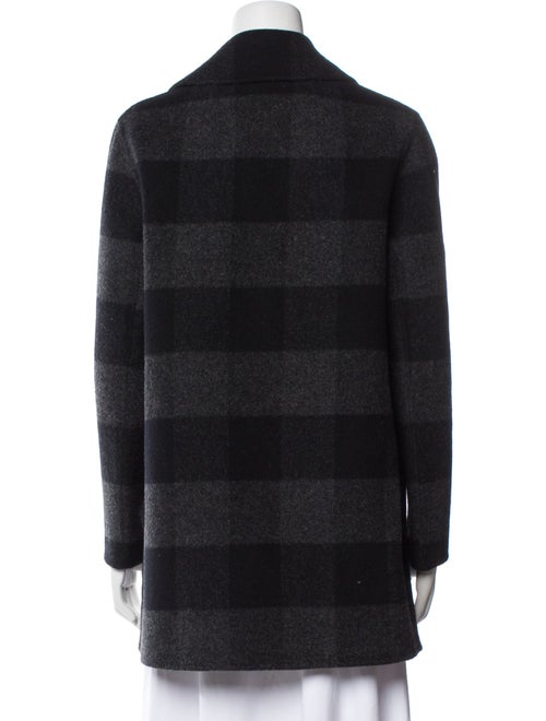 Theory Wool Plaid Print Jacket