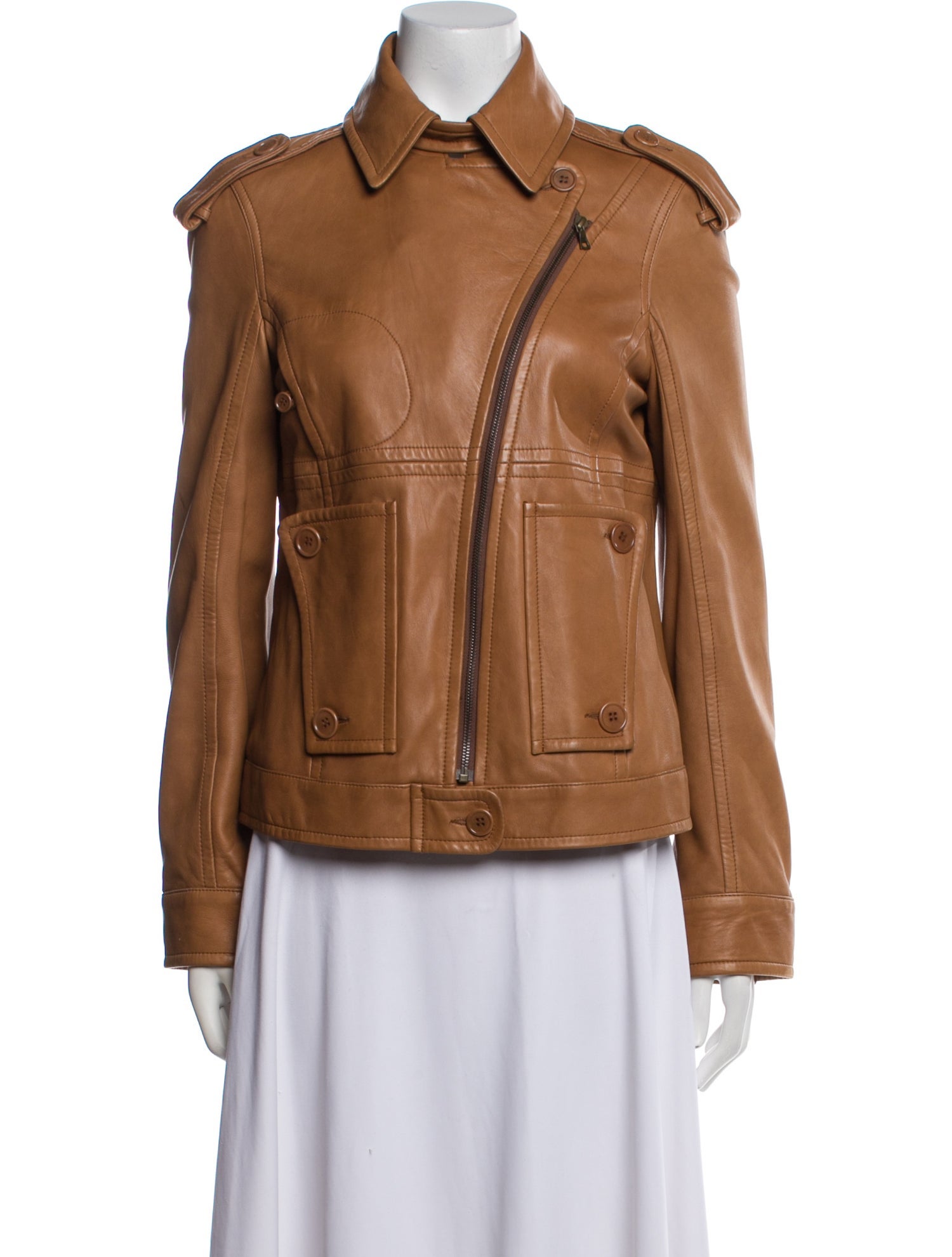 Theory Leather Biker Jacket