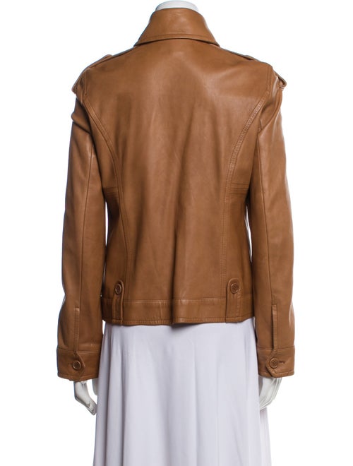 Theory Leather Biker Jacket