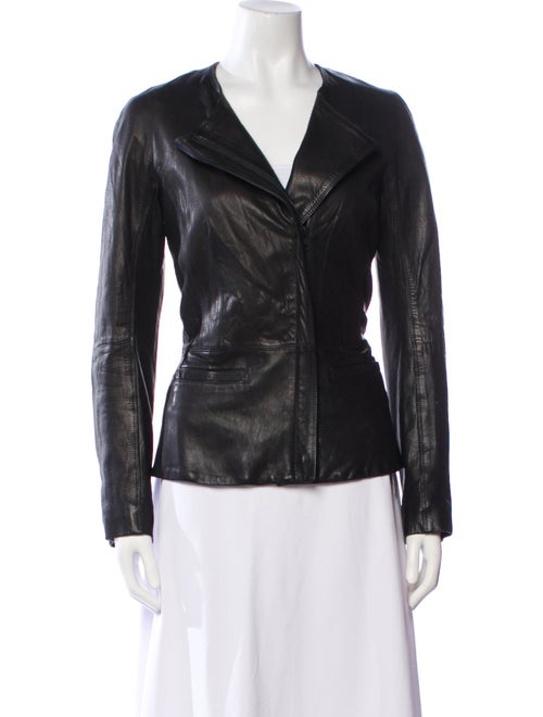 Theory Leather Biker Jacket