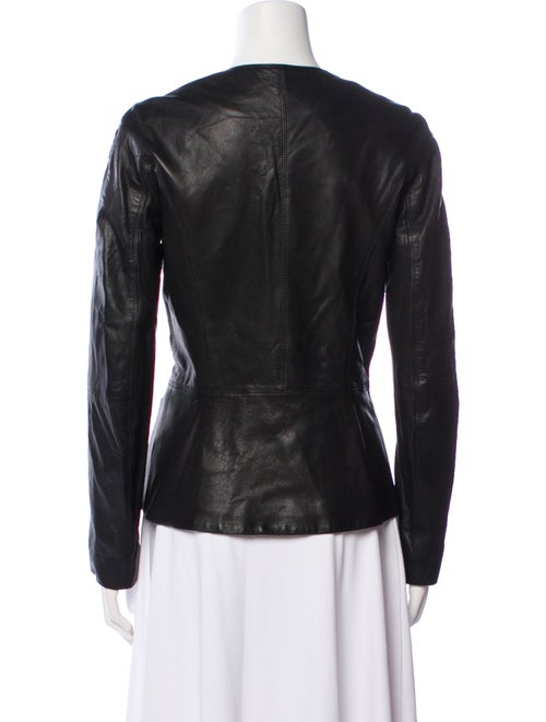 Theory Leather Biker Jacket