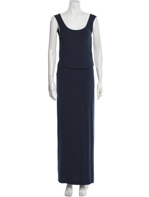 Theory Scoop Neck Long Dress