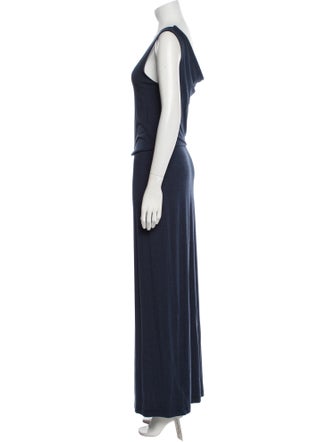 Theory Scoop Neck Long Dress