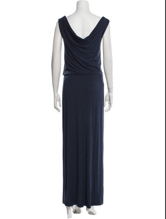 Theory Scoop Neck Long Dress