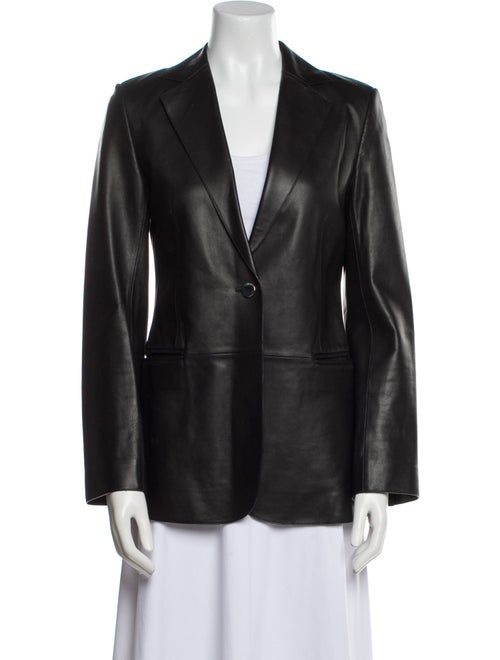 Theory Leather Blazer