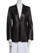 Theory Leather Blazer