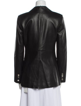 Theory Leather Blazer