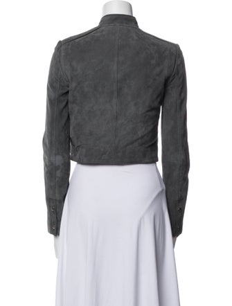 Theory Lamb Leather Biker Jacket