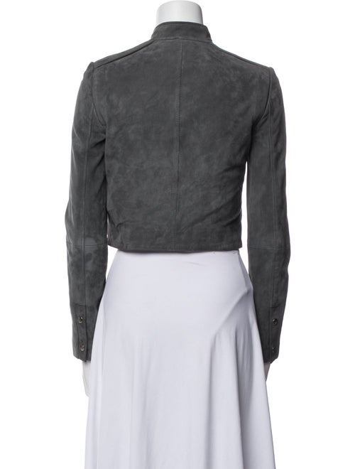 Theory Lamb Leather Biker Jacket