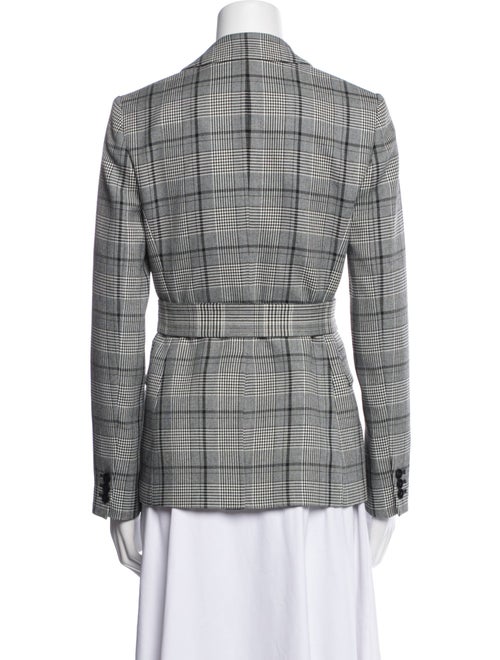 Theory Plaid Print Blazer