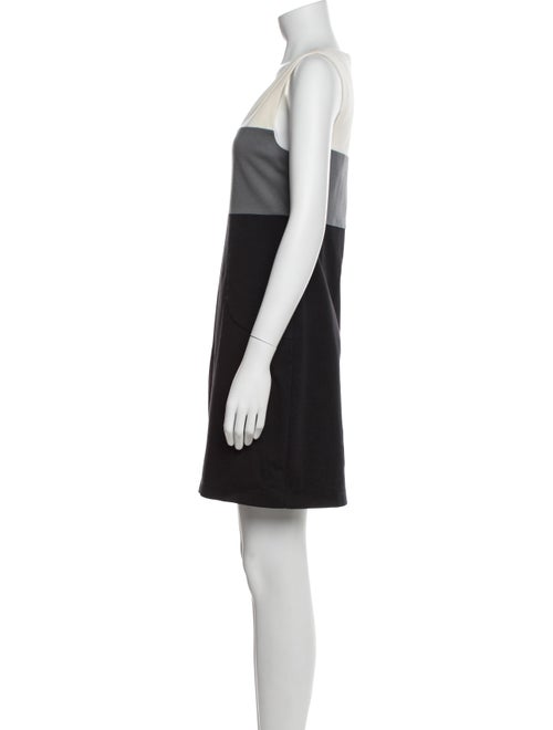 Theory Scoop Neck Mini Dress