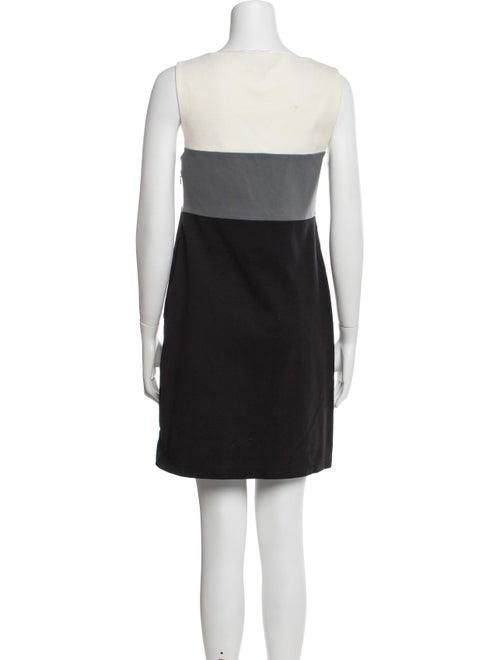 Theory Scoop Neck Mini Dress