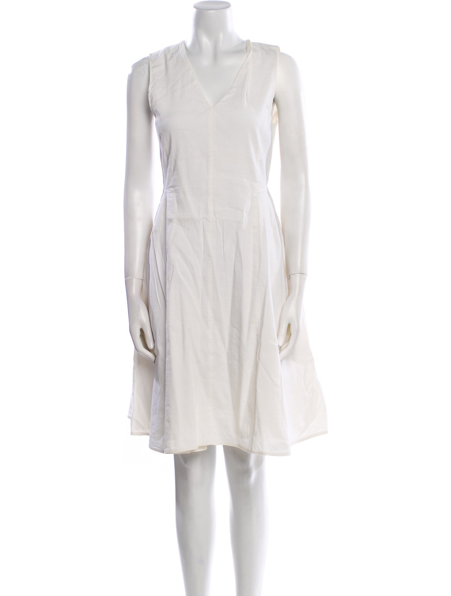 Theory Linen Knee-Length Dress