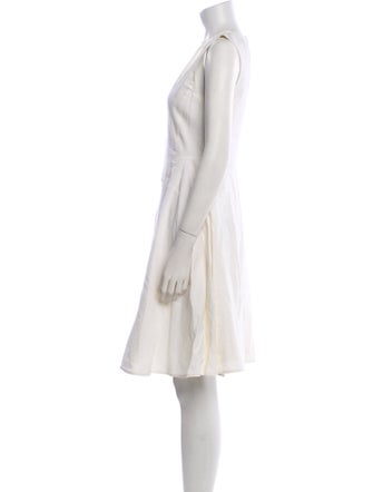 Theory Linen Knee-Length Dress