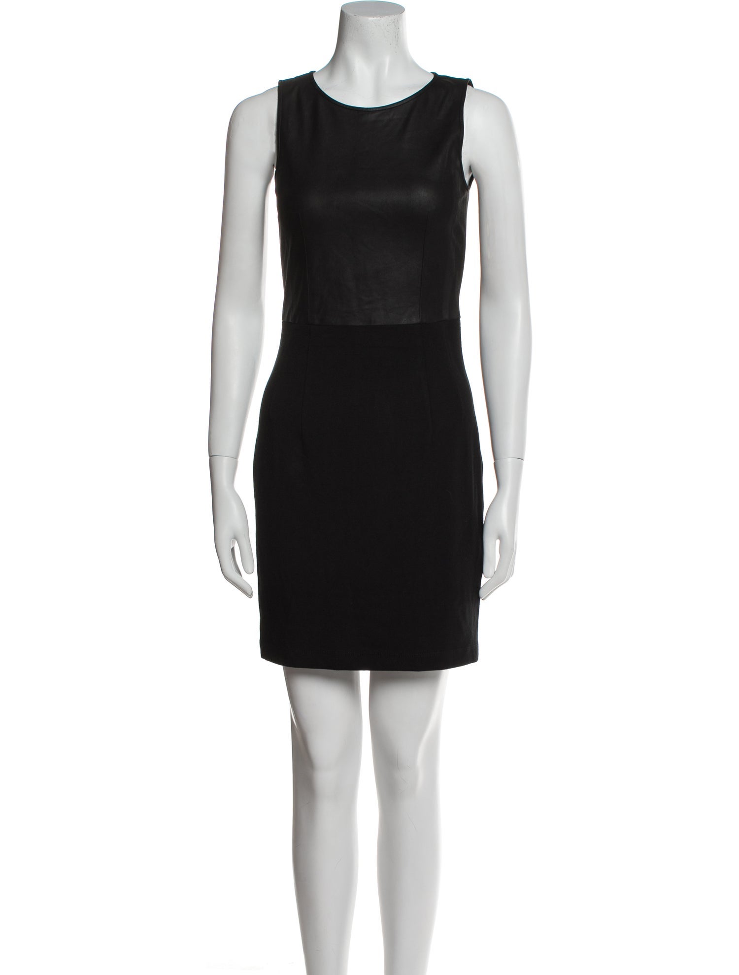 Theory Scoop Neck Mini Dress