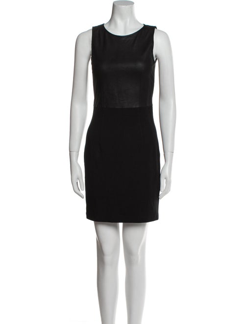 Theory Scoop Neck Mini Dress