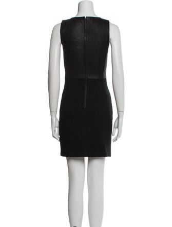 Theory Scoop Neck Mini Dress