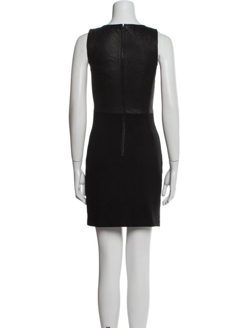 Theory Scoop Neck Mini Dress