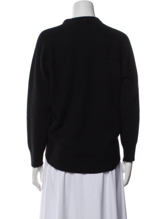 Theory Cashmere Mock Neck Sweater