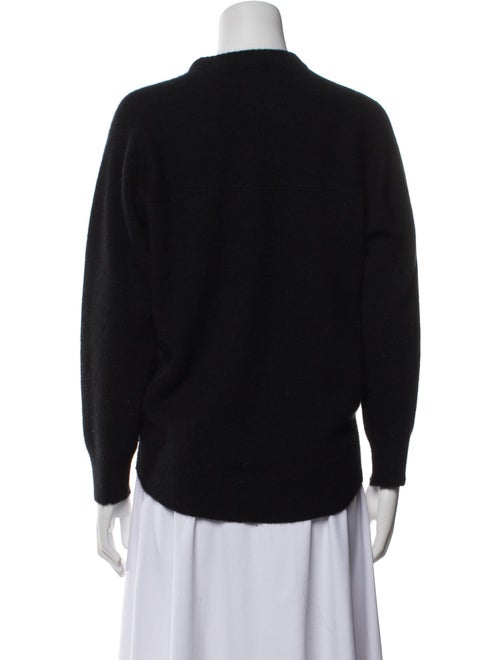 Theory Cashmere Mock Neck Sweater