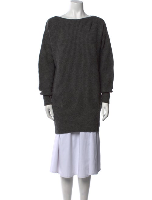 Theory Wool Bateau Neckline Sweater
