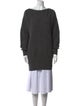 Theory Wool Bateau Neckline Sweater