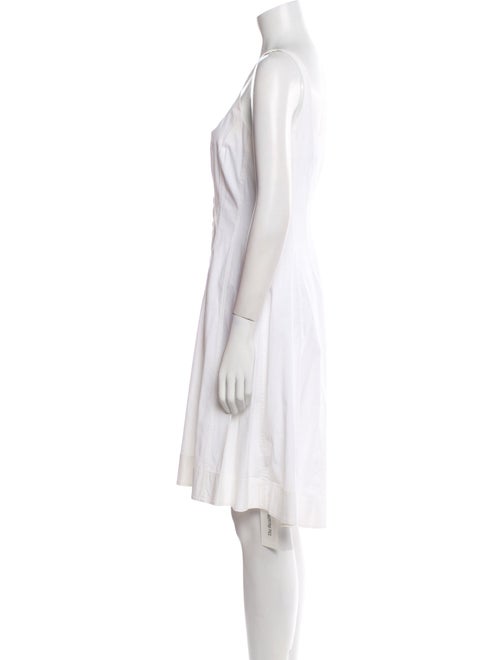 Theory Square Neckline Knee-Length Dress