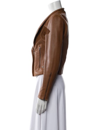 Theory Leather Biker Jacket