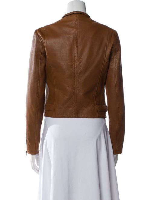 Theory Leather Biker Jacket