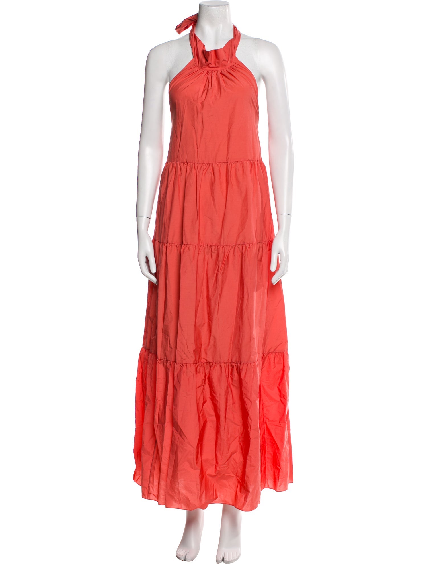 Theory Halterneck Long Dress w/ Tags