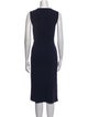 Theory Wool Midi Length Dress