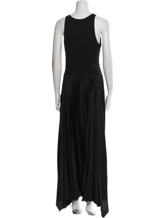 Theory Scoop Neck Long Dress