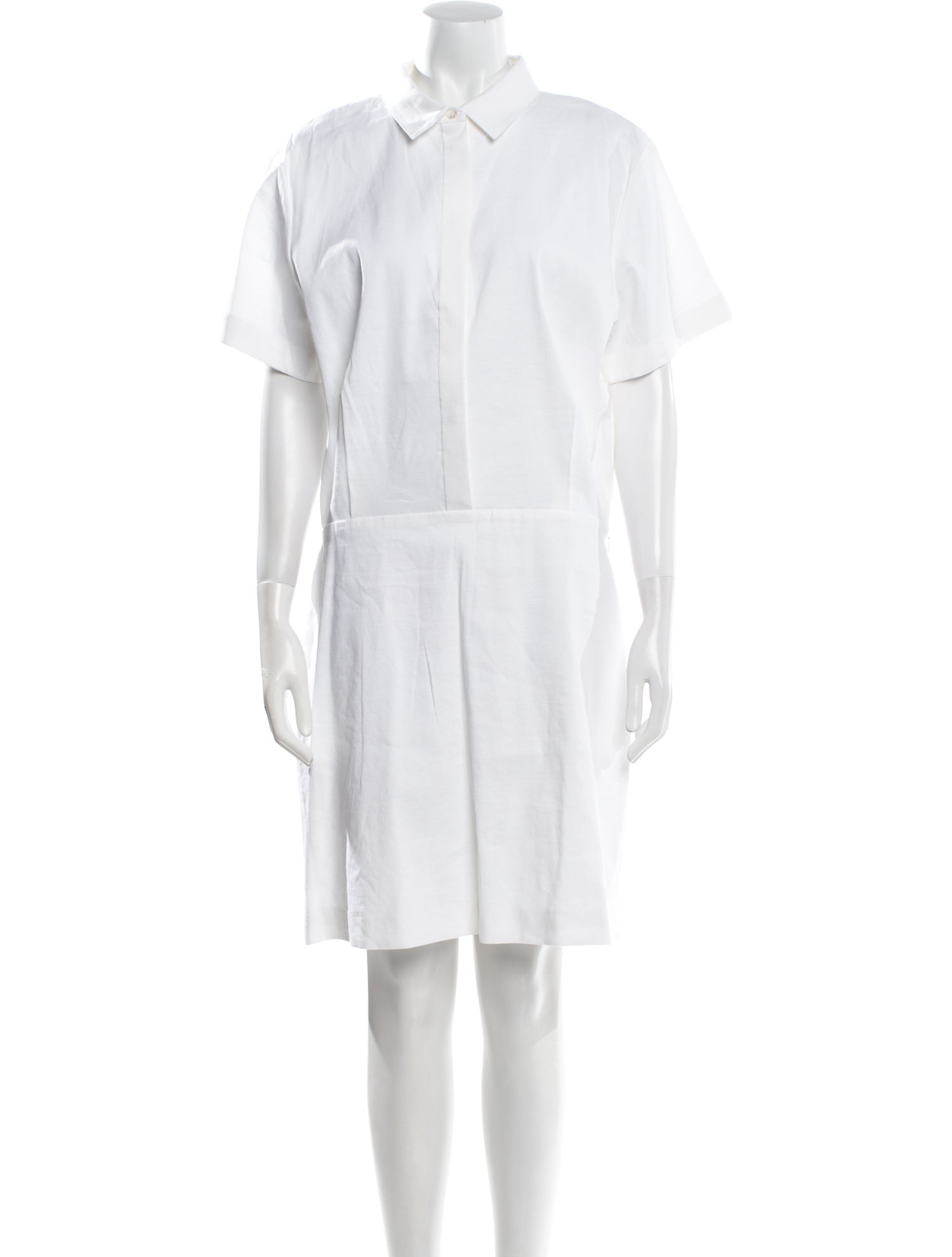 Theory Linen Knee-Length Dress