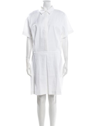 Theory Linen Knee-Length Dress