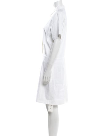 Theory Linen Knee-Length Dress