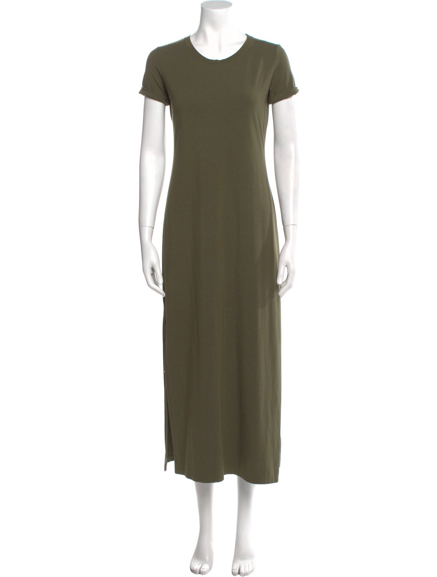 Theory Crew Neck Long Dress