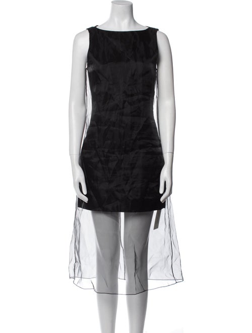 Theory Bateau Neckline Midi Length Dress