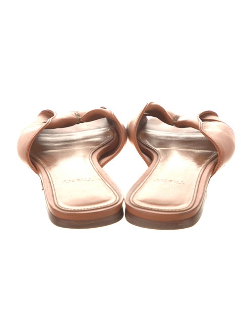 Theory Leather Slides