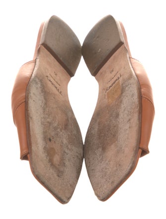 Theory Leather Slides