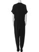Theory Silk Crew Neck Jumpsuit