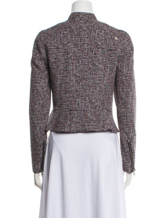 Theory Kinde Tweed Pattern Evening Jacket