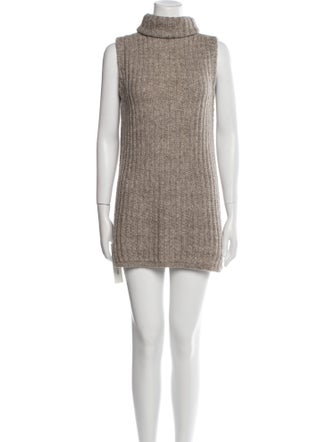 Theory Turtleneck Mini Dress