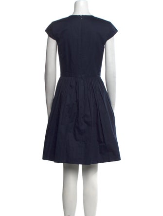 Theory Crew Neck Knee-Length Dress