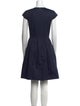 Theory Crew Neck Knee-Length Dress