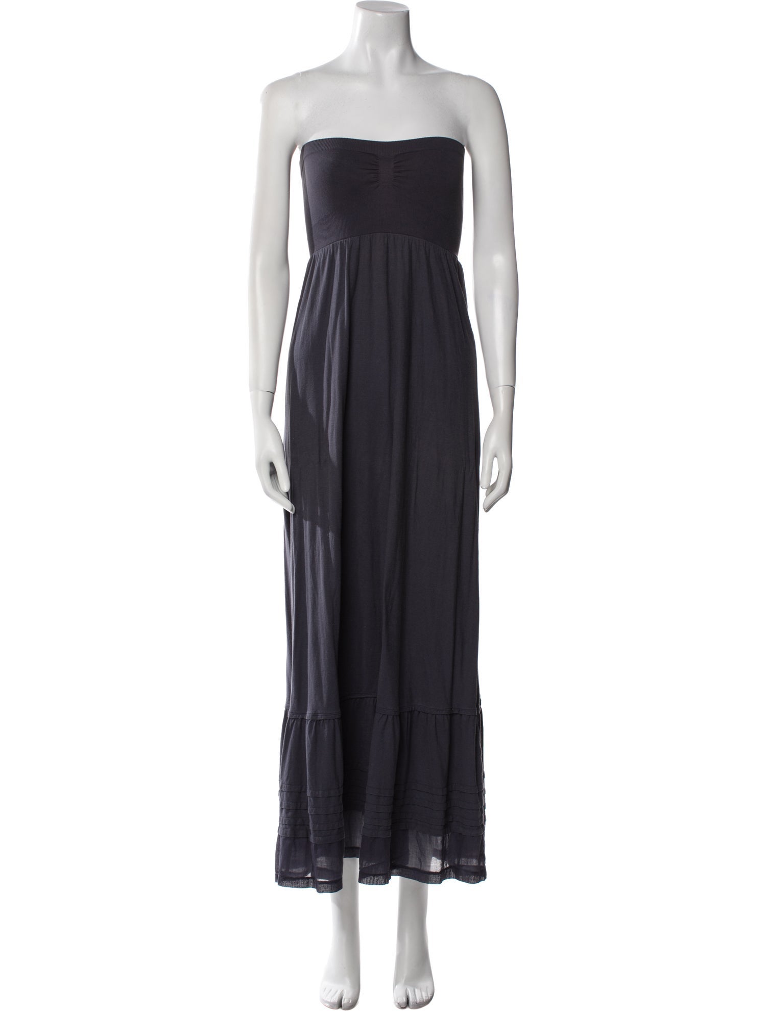Theory Strapless Midi Length Dress